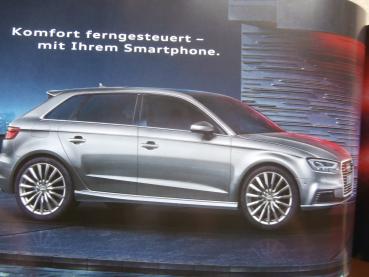 Audi A3 Sportback e-tron Prospekt Juli 2016