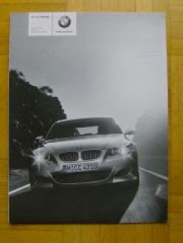 BMW Preisliste Der neue M5 E60 2005 +Individual