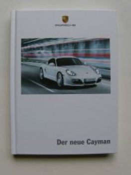 Porsche Cayman Prospekt/Buch August 2008 (987)