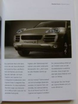 Porsche Cayenne Momentum Buch (957) Oktober 2006 NEU