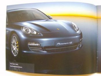 Porsche Panamera Die 4. Dimension Prospekt 10/2008 NEU