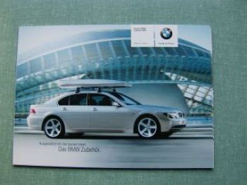 BMW Original Teile & Zubehör Prospekt 7er E65 E66 2004