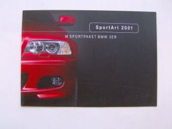 BMW 3er Reihe E46 M Sportpaket 2 Flyer NEU