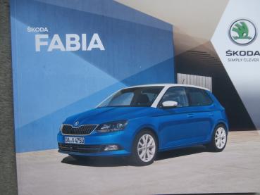 Skoda Fabia (Typ NJ) +Monte Carlo 44kw 55kw 70kw 81kw TDI 66kw 77kw Prospekt November 2017
