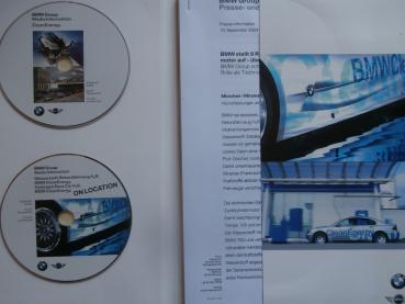 BMW Clean Energy Wasserstoff Rekordfahrzeug H2R +CD"s +Fotos 9/2004 Rarität