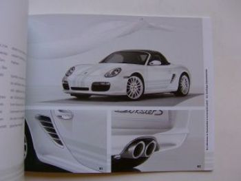 Porsche Boxster S Design Edition 2 Prospekt (987) Juli 2008 NEU