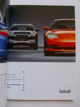 Porsche Exclusive Prospekt Juli 2003 911 (996),Cayenne (955)