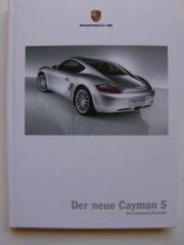 Porsche Cayman S Prospekt/Buch (987) Juni 2005 NEU