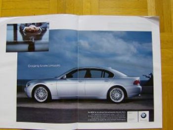 BMW Die neue Werbekampagne 7er E65 2002 Rarität