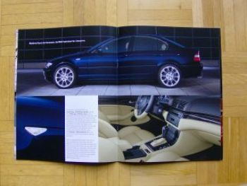 BMW Individual 3er Reihe E46 Prospekt 2003 Rarität