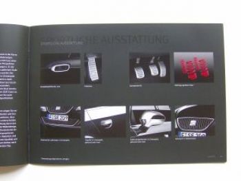 Seat Exeo Zubehör Prospekt März 2009 NEU