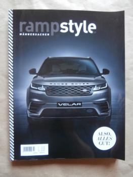 ramp style Männersachen Sommer 2017 Range Rover Velar Sonderheft Also,alles gut!