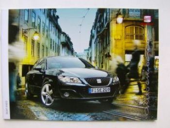 Seat Exeo Prospekt März 2009 NEU