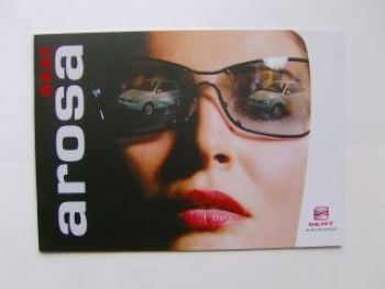 Seat Arosa Prospekt Mai 2003 NEU