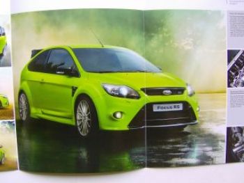 Ford Focus RS Prospekt Dezember 2008 NEU DA3 DB3