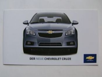 Chevrolet Cruze Prospekt Vostellung 2009 NEU