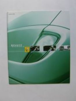 Renault Espace Zubehör Prospekt Oktober 2002 NEU