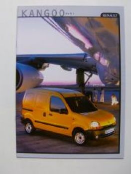 Renault Kangoo Rapid Prospekt Januar 2001 NEU
