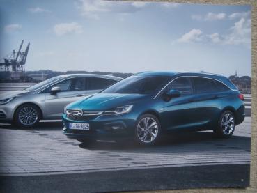 Opel Astra K +Sports Tourer +OPC Line Prospekt Dezember 2018