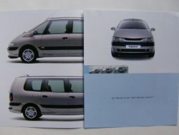Renault Espace Prospekt August 2000 NEU