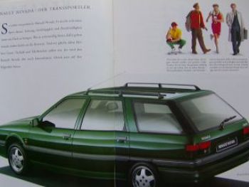Renault Nevada Prospekt April 1993 Rarität