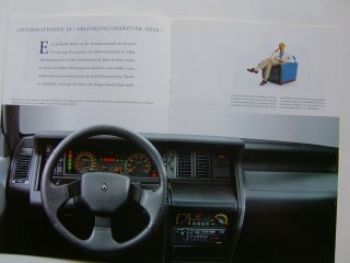 Renault Nevada Prospekt April 1993 Rarität