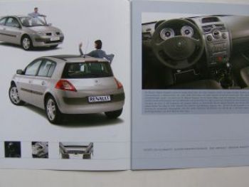 Renault Megane Exception 3- und 5-türer Prospekt Juli 2004