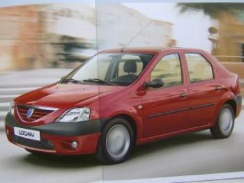 Dacia Logan Prospekt August 2007 +Preisliste 2/2008 NEU