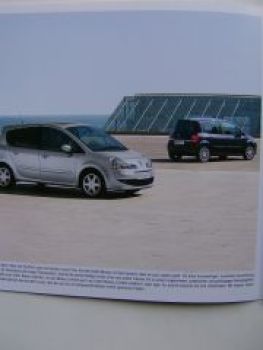 Renault Modus Limited & Grand Modus Prospekt 9/2008 NEU