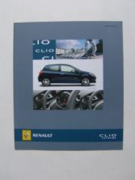 Renault Clio Extreme Prospekt März 2008 NEU
