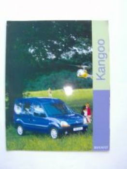 Renault Kangoo Prospekt März 1999 NEU