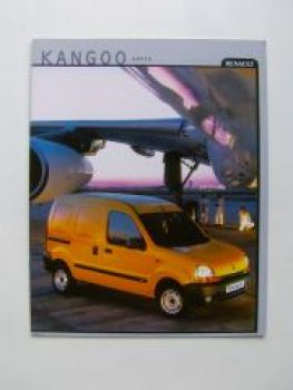 Renault Kangoo Rapid Prospekt Oktober 1999 NEU
