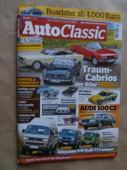 AutoClassic 3/2018 Mustang Cabrio vs. Fiat 1500 vs. 504 Cabrio, 50 Jahre Irmscher, Citroen Ami6, 2600 Zagato, BMW 503 Coupé
