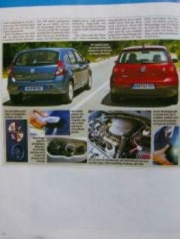 Dacia Pressespiegel Logan Sandero NEU