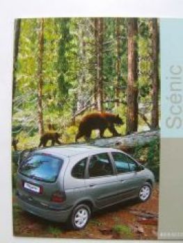 Renault Scenic Prospekt November 1998 NEU