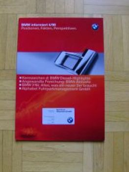 BMW informiert 4/98 intern 530d E39 E38 E36 316i Compact M5 E39