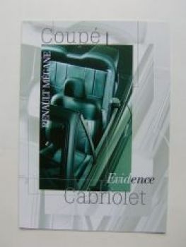 Renault Megane Coupe & Cabriolet Evidence Prospekt 1/2000