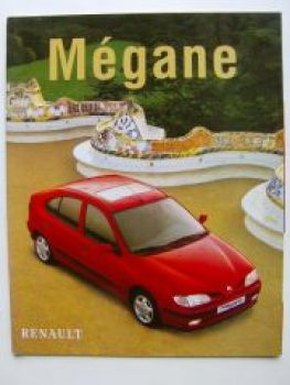 Renault Megane Prospekt Großformat Hochglanz Dezember 1997