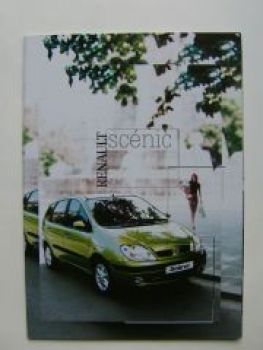 Renault Scenic Prospekt Dezember 1999 NEU