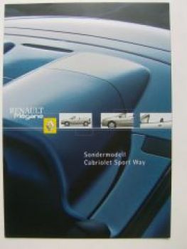 Renault Megane Sondermodell Cabriolet Sport Way 2/2001