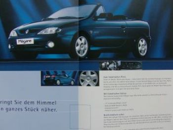 Renault Megane Sondermodell Cabriolet Sport Way 2/2001