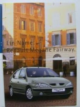 Renault Megane Sondermodell Fairway Limousine & Grandtour