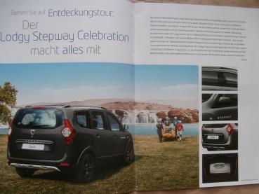 Dacia Lodgy & Stepway Celebration +Preisliste April 2017