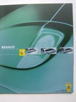 Renault Espace  +Grand Espace Prospekt Juli 2003 NEU