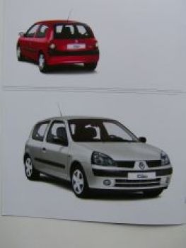 Renault Clio Extreme Sonderprospekt April 2003 NEU