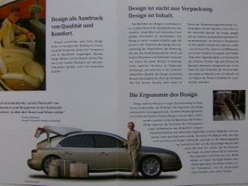 Renault und die Qualität des Design September 1995 Prospekt