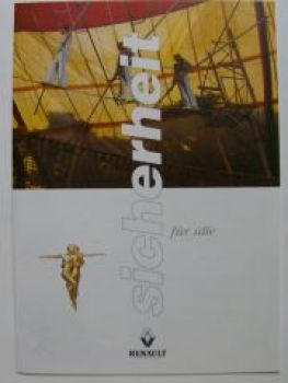 Renault Sicherheit für Alle Prospekt NEU