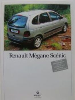 Renault Megane Scenic Prospekt Oktober 1996 NEU