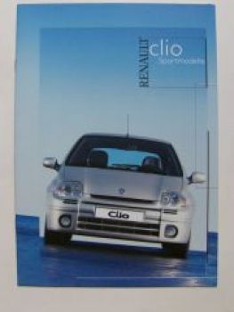 Renault Clio Tech Run + 1.616V +Sport Prospekt NEU