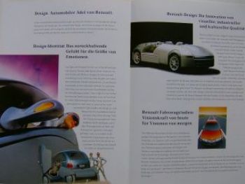 Renault Die Kunst der Formvollendung Prospekt Oktober 1996